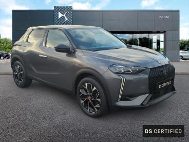 DS CERTIFIED Ds Ds 3 Puretech 130 Eat8 Performance Line+ occasion certifiée - Citadine Essence Gris Fonce - Dieppe - 3806119_3