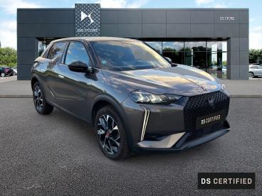 DS CERTIFIED Ds Ds 3 Bluehdi 130 Eat8 Performance Line+ occasion certifiée - Citadine Diesel Gris - Cerise - 3806703_3