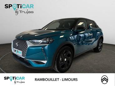 DS CERTIFIED Ds Ds 3 Crossback E-tense Grand Chic occasion certifiée - Citadine Electrique Bleu - Gazeran - 3808855_1
