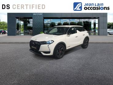 DS CERTIFIED Ds Ds 3 Crossback Puretech 130 Eat8 Performance Line occasion certifiée - Citadine Essence Blanc - Seynod - 3811668_1