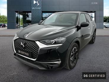 DS CERTIFIED Ds Ds 3 Crossback Puretech 130 Eat8 Connected Chic occasion certifiée - Citadine Essence Noir - Velizy - 3814040_1