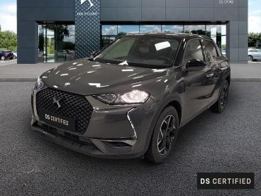 DS CERTIFIED Ds Ds 3 Crossback Puretech 130 Eat8 Faubourg occasion certifiée - Citadine Essence Gris - Saint Malo - 3815547_1