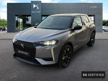 DS CERTIFIED Ds Ds 3 Hybride 145 E-dct6 Jules Verne occasion certifiée - Citadine Essence Gris - Besancon - 3816834_1