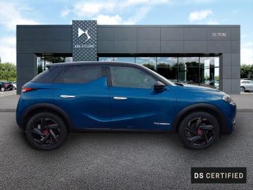 DS CERTIFIED Ds Ds 3 Crossback Puretech 130 Eat8 Performance Line+ occasion certifiée - Citadine Essence Bleu - Laval - 3817074_4