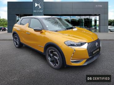DS CERTIFIED Ds Ds 3 Crossback Puretech 155 Eat8 Grand Chic occasion certifiée - Citadine Essence Or Impérial (métallisée) - Challans - 3818305_3