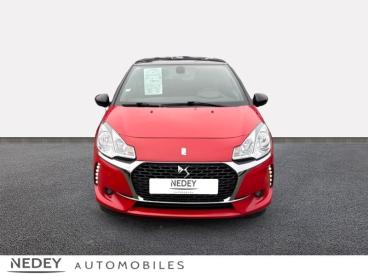 SPOTICAR Ds Ds 3 Puretech 82ch So Chic Occasion - Citadine Essence Rouge Rubi (n) - Toit Noir Onyx - Belfort - 1203822566_2