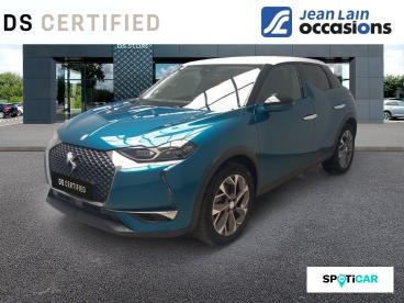 DS CERTIFIED Ds Ds 3 Crossback E-tense Performance Line+ occasion certifiée - Citadine Electrique Bleu - Annemasse - 3837001_1