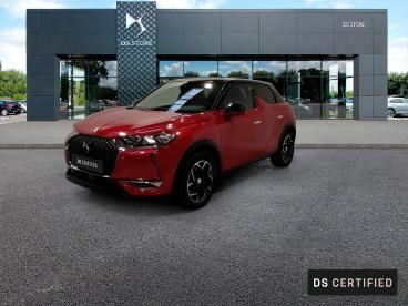 DS CERTIFIED Ds Ds 3 Crossback E-tense Connected Chic occasion certifiée - Citadine Electrique Rouge - Lomme - 3837140_1