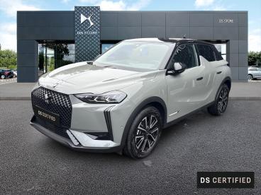 DS CERTIFIED Ds Ds 3 1.2 Hybride 136ch Edition France Automatique occasion certifiée - Citadine Hybride Gris Laqué (m) - Toit Noir - St Brieuc - 3839740_1