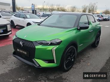DS CERTIFIED Ds Ds 3 1.2 Puretech 130ch Esprit Voyage Automatique occasion certifiée - Citadine Essence Gris Laqué (m) - Toit Noir - St Memmie - 3843679_1
