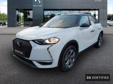 DS CERTIFIED Ds Ds 3 Crossback Puretech 100 Bvm6 Montmartre occasion certifiée - Citadine Essence Blanc - Laval - 3844170_1