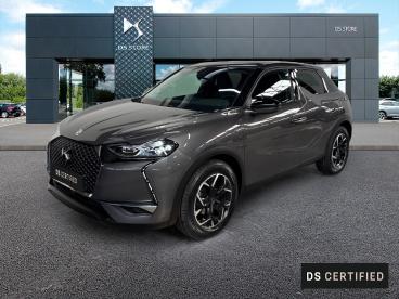 DS CERTIFIED Ds Ds 3 Crossback Puretech 130 Eat8 Faubourg occasion certifiée - Citadine Essence Gris - St Etienne - 3846182_1