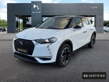 DS CERTIFIED Ds Ds 3 Crossback Puretech 130 Eat8 Bastille occasion certifiée - Citadine Essence Blanc - Cerise - 3850052_1