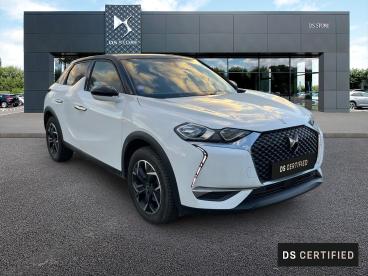 DS CERTIFIED Ds Ds 3 Crossback Puretech 130 Eat8 Bastille occasion certifiée - Citadine Essence Blanc - Cerise - 3850052_3