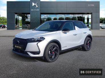 DS CERTIFIED Ds Ds 3 Crossback Bluehdi 130 Eat8 Performance Line+ occasion certifiée - Citadine Diesel Eph Chrystal Pearl Metall - Bourgoin Jallieu - 3850075_1