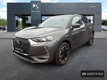DS CERTIFIED Ds Ds 3 Crossback Puretech 130 Eat8 Faubourg occasion certifiée - Citadine Essence Gris - Caen - 3850233_1