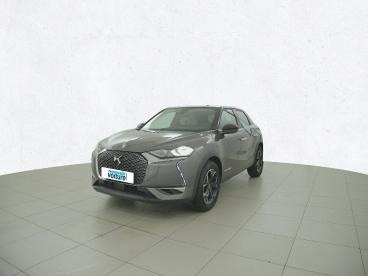 DS CERTIFIED Ds Ds 3 Crossback Puretech 100 Bvm6 Connected Chic occasion certifiée - Citadine Essence Gris - Fontenay Sur Eure - 3858936_1