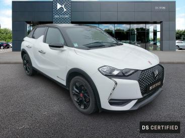 DS CERTIFIED Ds Ds 3 Crossback Puretech 130 Eat8 Performance Line occasion certifiée - Citadine Essence Blanc - Cholet - 3858966_3