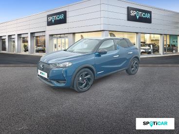 DS CERTIFIED Ds Ds 3 Crossback E-tense Performance Line+ occasion certifiée - Citadine Electrique Bleu - Medis - 3859131_1