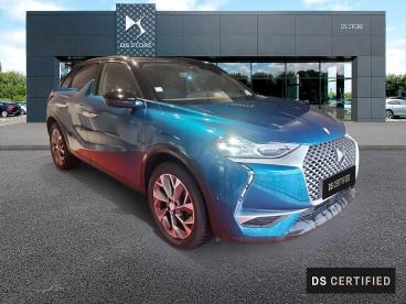 DS CERTIFIED Ds Ds 3 Crossback E-tense Grand Chic occasion certifiée - Citadine Electrique Bleu - Medis - 3859132_3