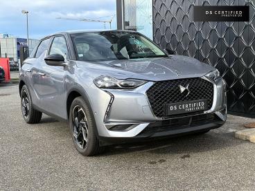 DS CERTIFIED Ds Ds 3 3 Crossback Bluehdi 130 Eat8 Grand Chic occasion certifiée - Citadine Diesel Gris - Lescar - 3859220_3