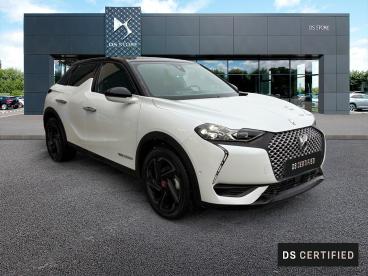 DS CERTIFIED Ds Ds 3 Crossback E-tense Performance Line+ occasion certifiée - Citadine Electrique Blanc - Vernouillet - 3859281_3