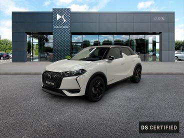 DS CERTIFIED Ds Ds 3 Crossback E-tense Performance Line+ occasion certifiée - Citadine Electrique Blanc - Le Bouscat - 3860545_1