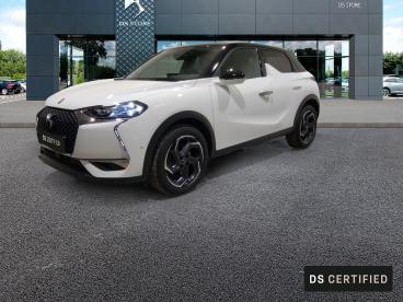 DS CERTIFIED Ds Ds 3 Crossback Bluehdi 130 Eat8 Rivoli occasion certifiée - Citadine Diesel Blanc - Cesson Sevigne - 3863569_1