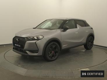 DS CERTIFIED Ds Ds 3 Crossback Puretech 130 Eat8 Performance Line occasion certifiée - Citadine Essence Gris - Angers - 3868145_1