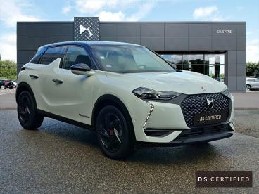 DS CERTIFIED Ds Ds 3 Crossback Puretech 130 Eat8 Performance Line+ occasion certifiée - Citadine Essence Blanc - Bourgoin Jallieu - 3869799_3