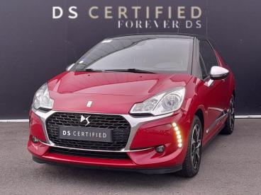 DS CERTIFIED Ds Ds 3 Puretech 110 Automatique Connected Chic occasion certifiée - Citadine Essence Rouge - Montrond Les Bains - 3871245_1