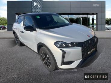 DS CERTIFIED Ds Ds 3 1.2 Hybride 136ch Performance Line occasion certifiée - Citadine Hybride Cristal Pearl (n) - Toit Noir - Ales - 3871533_2