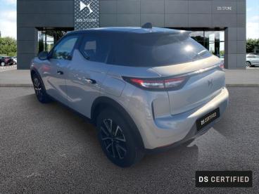 DS CERTIFIED Ds Ds 3 1.2 Hybride 136ch Performance Line occasion certifiée - Citadine Hybride Cristal Pearl (n) - Toit Noir - Ales - 3871533_4