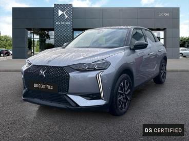 DS CERTIFIED Ds Ds 3 E-tense 156ch Edition France occasion certifiée - Citadine Electrique Gris Artense (m) - Toit Noir - Arles - 3871544_1
