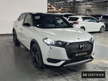 DS CERTIFIED Ds Ds 3 Crossback Puretech 130 Eat8 Performance Line+ occasion certifiée - Citadine Essence Blanc - St Etienne - 3871703_3