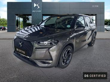 DS CERTIFIED Ds Ds 3 Crossback Puretech 130 Eat8 Grand Chic occasion certifiée - Citadine Essence Gris - Fontenay Sur Eure - 3871720_1