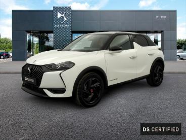 DS CERTIFIED Ds Ds 3 Crossback Puretech 130 Eat8 Performance Line+ occasion certifiée - Citadine Essence Blanc - Les Ulis - 3875876_1