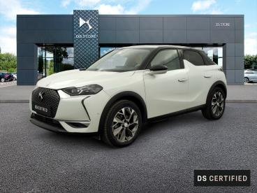 DS CERTIFIED Ds Ds 3 Crossback E-tense Rivoli occasion certifiée - Citadine Electrique Blanc - Les Ulis - 3875879_1