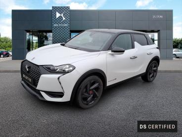 DS CERTIFIED Ds Ds 3 Crossback Puretech 130 Eat8 Performance Line+ occasion certifiée - Citadine Essence Blanc - Cesson Sevigne - 3876267_1