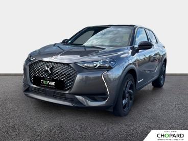 DS CERTIFIED Ds Ds 3 Crossback Puretech 130 Eat8 Performance Line+ occasion certifiée - Citadine Essence Gris - Dole - 3877858_1