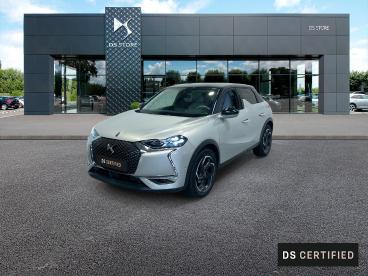 DS CERTIFIED Ds Ds 3 Crossback Puretech 130 Eat8 Rivoli occasion certifiée - Citadine Essence Beige - Ecully - 3881861_1
