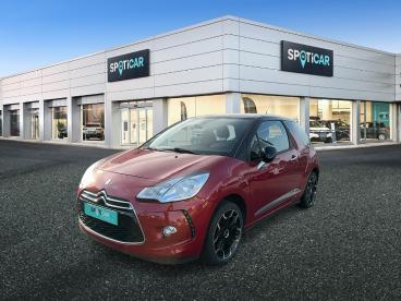 SPOTICAR Ds Ds 3 Puretech 82 So Chic Occasion - Citadine Essence Rouge - Saint Esteve - 1203889789_1
