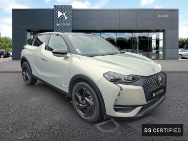 DS CERTIFIED Ds Ds 3 Crossback Puretech 130 Eat8 Performance Line+ occasion certifiée - Citadine Essence Cristal Pearl (métallisée) - Caen - 3892030_3