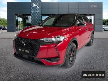 DS CERTIFIED Ds Ds 3 Crossback Bluehdi 100 Bvm6 Performance Line occasion certifiée - Citadine Diesel Rouge - Amiens - 3893329_1