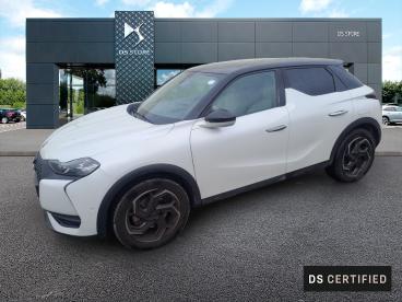 DS CERTIFIED Ds Ds 3 Crossback Puretech 155 Eat8 Grand Chic occasion certifiée - Citadine Essence Efc  Blanc Perle Nac Meta - Villeneuve D'ascq - 3893734_1