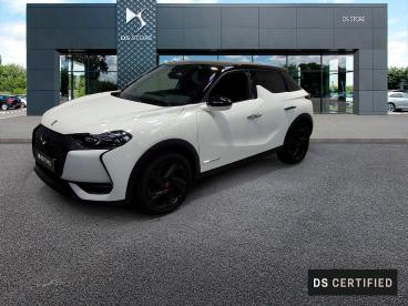 DS CERTIFIED Ds Ds 3 Crossback Puretech 130 Eat8 Performance Line+ occasion certifiée - Citadine Essence Blanc - Reze - 3894107_1