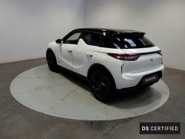 DS CERTIFIED Ds Ds 3 Crossback Puretech 130 Eat8 Performance Line+ occasion certifiée - Citadine Essence Blanc - Reze - 3894107_3