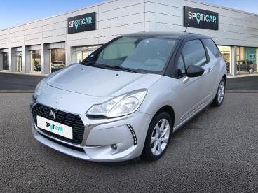 SPOTICAR Ds Ds 3 Puretech 110 S&s Bvm5 So Chic Occasion - Citadine Essence Gris - Pontarlier - 1203894224_1