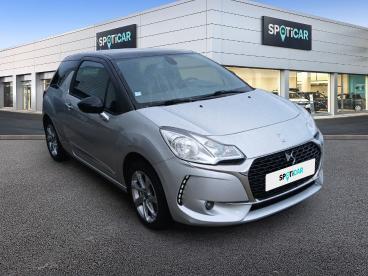 SPOTICAR Ds Ds 3 Puretech 110 S&s Bvm5 So Chic Occasion - Citadine Essence Gris - Pontarlier - 1203894224_3