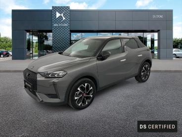 DS CERTIFIED Ds Ds 3 Crossback Puretech 130 Eat8 Performance Line+ occasion certifiée - Citadine Essence Gris - Lomme - 3899684_1